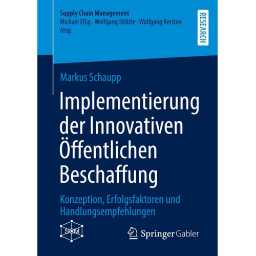 Markus Schaupp - Implementierung der Innovativen Öffentlichen Beschaffung