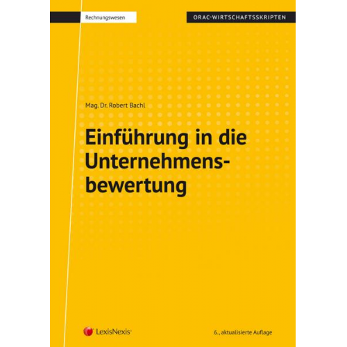 Robert Bachl - Einführung in die Unternehmensbewertung