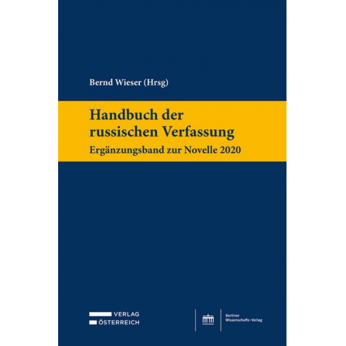 Handbuch der russischen Verfassung - Ergänzungsband zur Novelle 2020