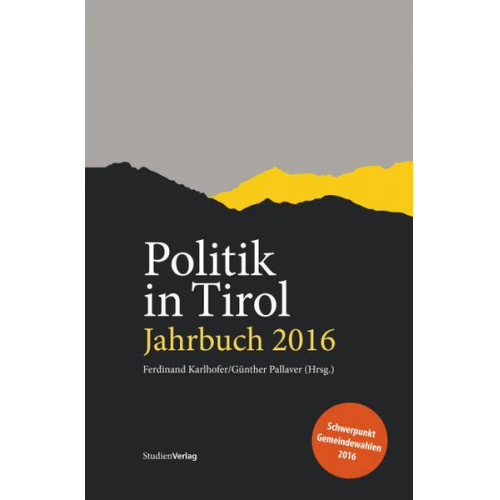 Politik in Tirol. Jahrbuch 2016