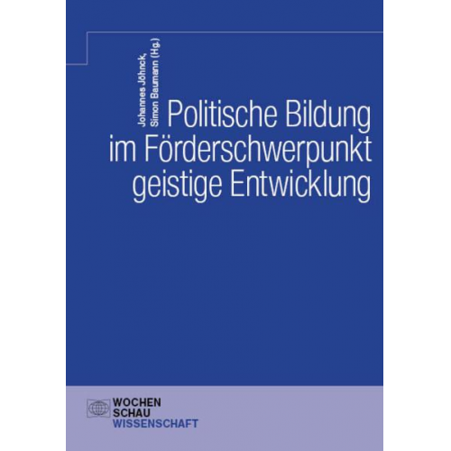 Politische Bildung im Förderschwerpunkt geistige Entwicklung