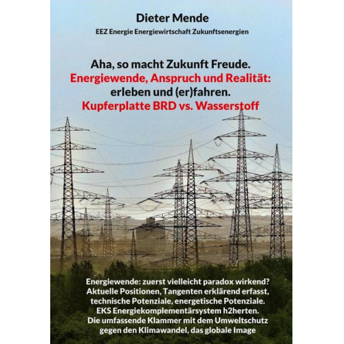 Dieter Mende - Aha, so macht Zukunft Freude. Energiewende, Anspruch und Realität: erleben und (er)fahren.