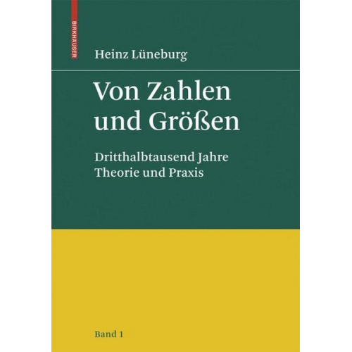 Heinz Lüneburg - Von Zahlen und Größen