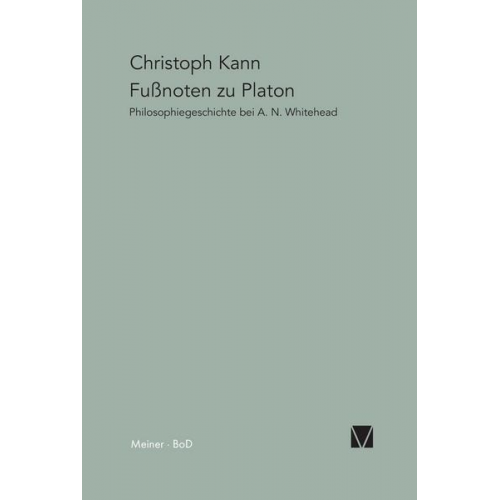 Christoph Kann - Fußnoten zu Platon