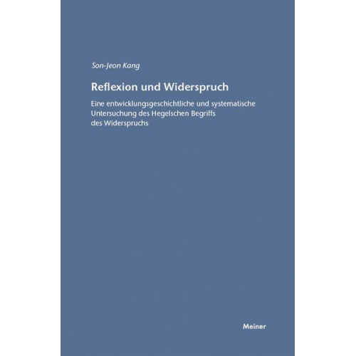 Soon J. Kang - Reflexion und Widerspruch