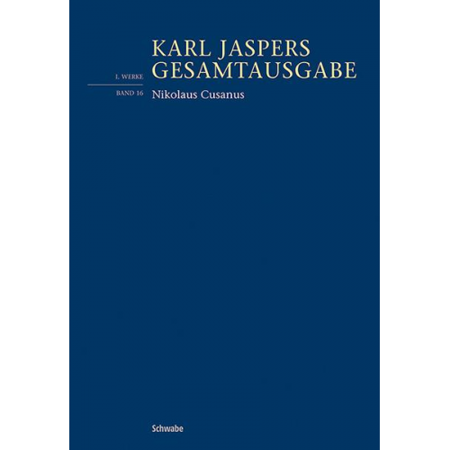 Karl Jaspers - Nikolaus Cusanus