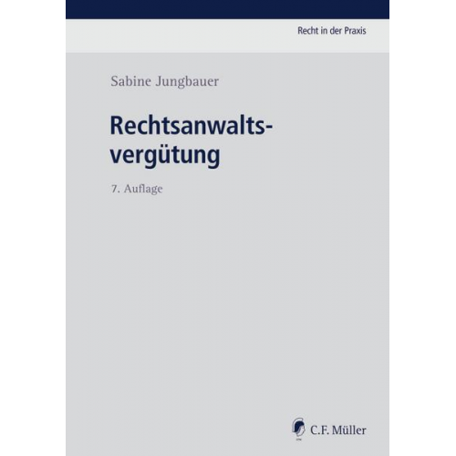 Sabine Jungbauer - Rechtsanwaltsvergütung