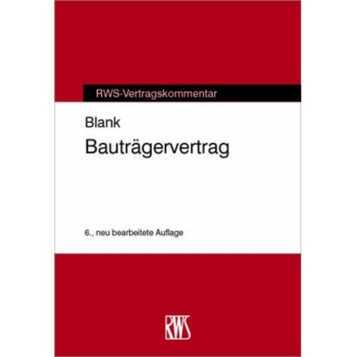 Manfred Blank - Bauträgervertrag