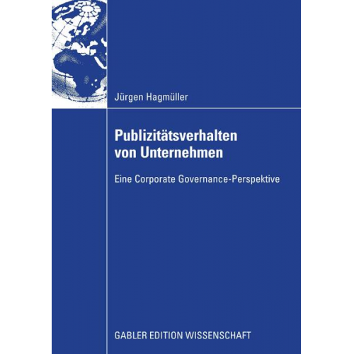 Jürgen Hagmüller - Publizitätsverhalten von Unternehmen