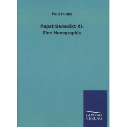 Paul Funke - Papst Benedikt XI.