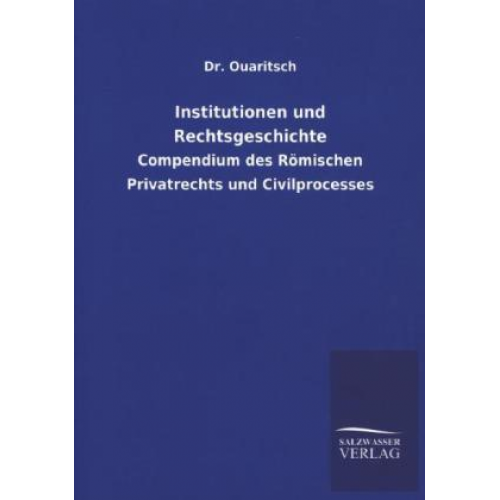 Ouaritsch - Institutionen und Rechtsgeschichte