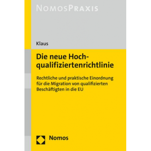 Sebastian Klaus - Die neue Hochqualifiziertenrichtlinie