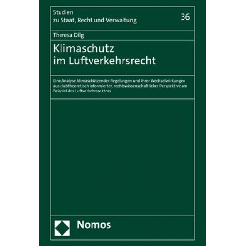 Theresa Dilg - Klimaschutz im Luftverkehrsrecht