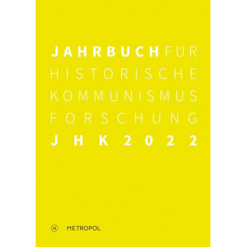 Jahrbuch für Historische Kommunismusforschung 2022