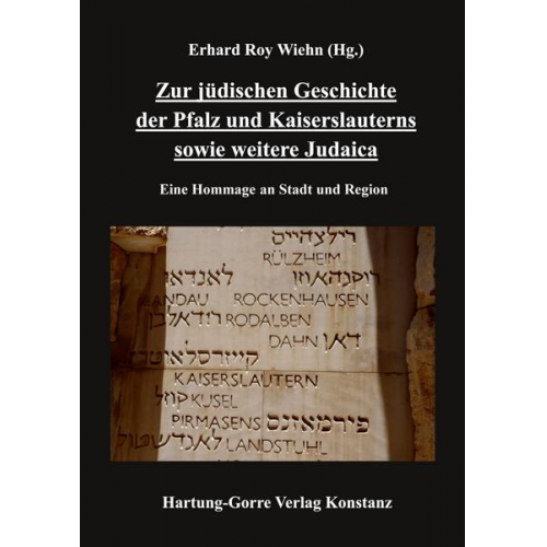 Zur jüdischen Geschichte der Pfalz und Kaiserslauterns sowie weitere Judaica