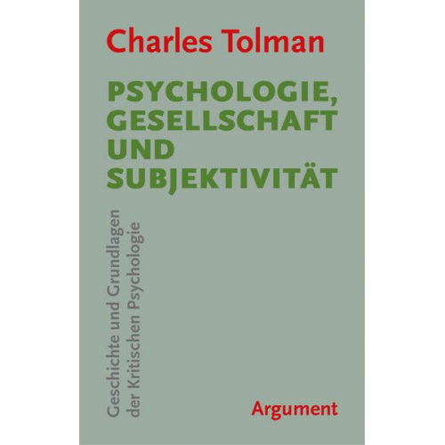 Charles Tolman - Psychologie, Gesellschaft und Subjektivität