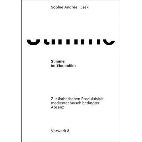 Sophie Andrée Fusek - Stimme im Stummfilm