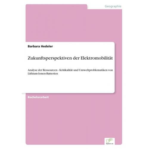 Barbara Hedeler - Zukunftsperspektiven der Elektromobilität