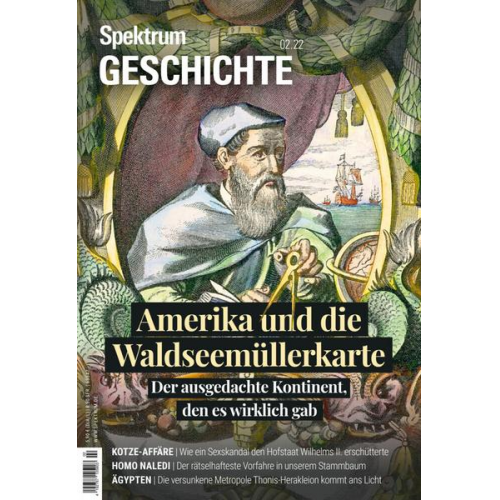 Spektrum der Wissenschaft - Spektrum Geschichte - Amerika und die Waldseemüllerkarte