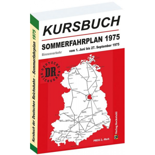 Kursbuch der Deutschen Reichsbahn - Sommerfahrplan 1975