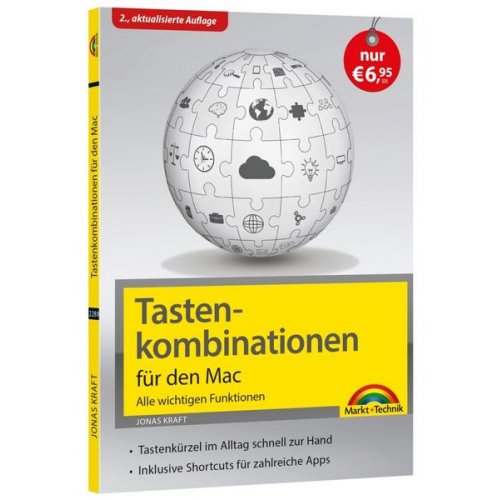 Jonas Kraft - Tastenkombinationen für den Mac - macOS Monterey - Alle wichtigen Tastenkürzel Funktionen - für alle macOS Versionen geeignet