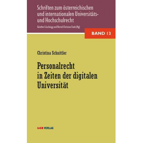 Christina Schnittler - Personalrecht in Zeiten der digitalen Universität