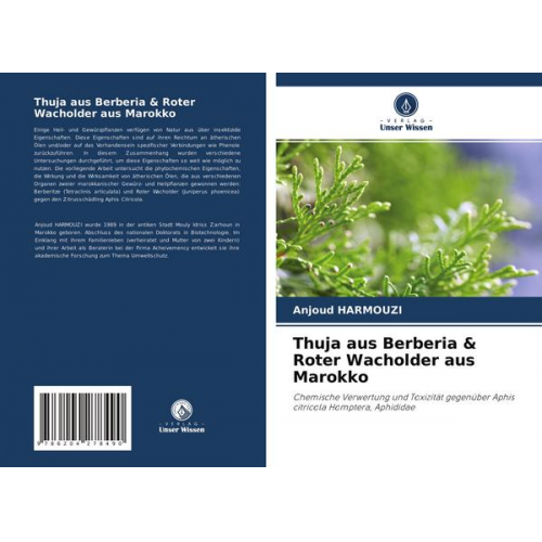 Anjoud Harmouzi - Thuja aus Berberia & Roter Wacholder aus Marokko