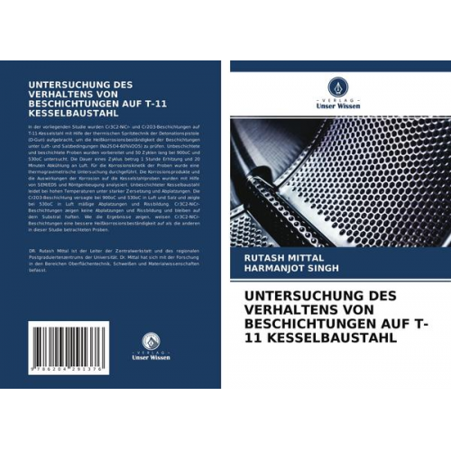 Rutash Mittal & Harmanjot Singh - Untersuchung des Verhaltens von Beschichtungen Auf T-11 Kesselbaustahl