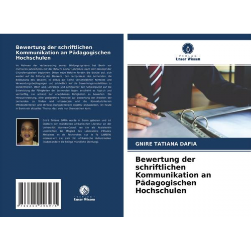 Gnire Tatiana Dafia - Bewertung der schriftlichen Kommunikation an Pädagogischen Hochschulen