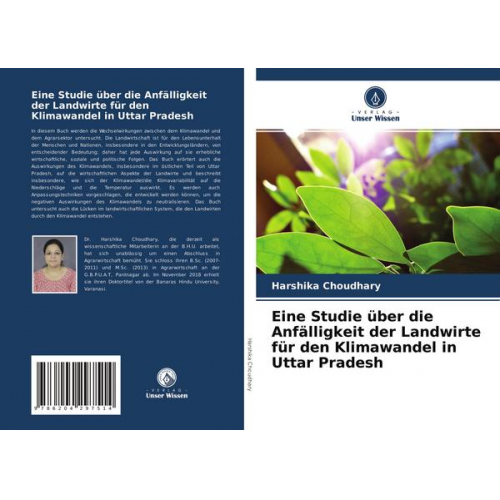 Harshika Choudhary - Eine Studie über die Anfälligkeit der Landwirte für den Klimawandel in Uttar Pradesh