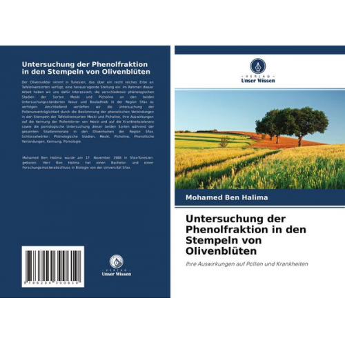 Mohamed Ben Halima - Untersuchung der Phenolfraktion in den Stempeln von Olivenblüten