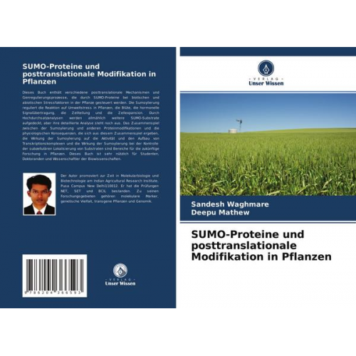 Sandesh Waghmare & Deepu Mathew - SUMO-Proteine und posttranslationale Modifikation in Pflanzen