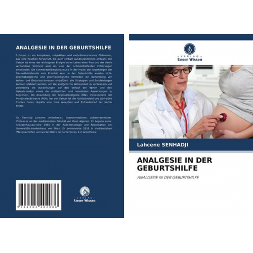 Lahcene Senhadji - Analgesie in der Geburtshilfe