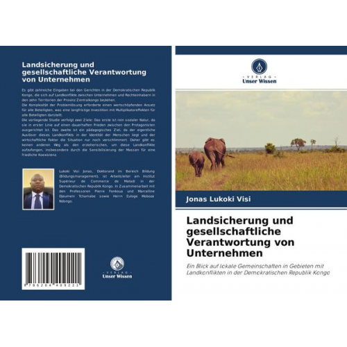 Jonas Lukoki Visi - Landsicherung und gesellschaftliche Verantwortung von Unternehmen