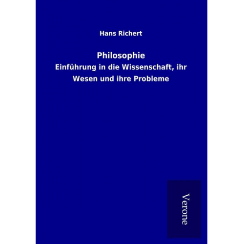 Hans Richert - Philosophie