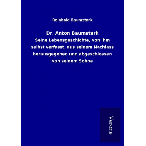 Reinhold Baumstark - Dr. Anton Baumstark