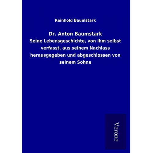 Reinhold Baumstark - Dr. Anton Baumstark