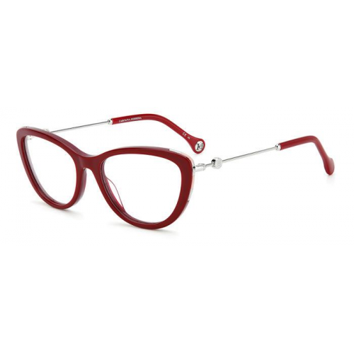 Brille  Carolina herrera Ch 0021 col. lhf Damen Schmetterling Burgund