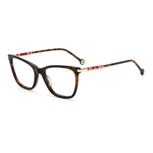 Brille  Carolina herrera Ch 0028 col. 086 Damen Schmetterling Havana