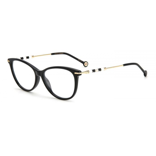 Brille  Carolina herrera Ch 0043 col. 807 Damen Cat eye Schwarz