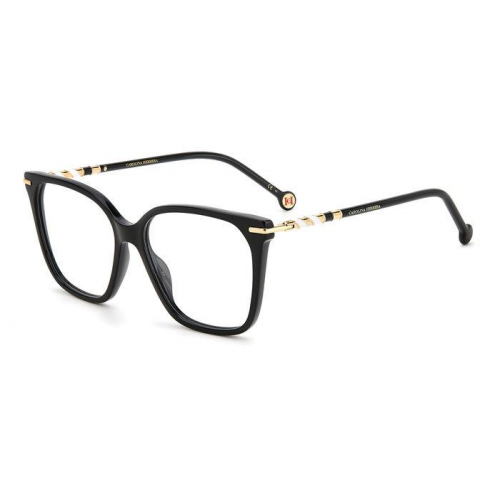 Brille  Carolina herrera Her 0094 col. 807 Damen Rechteckig Schwarz