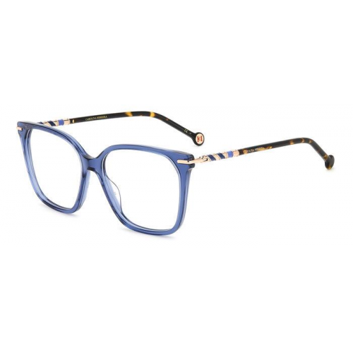 Brille  Carolina herrera Her 0094 col. jbw Damen Rechteckig Havanna / blau