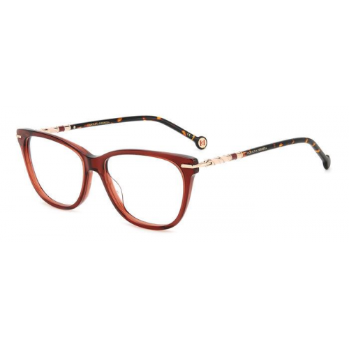 Brille  Carolina herrera Her 0096 col. ydc Damen Rechteckig Burgund/havanna