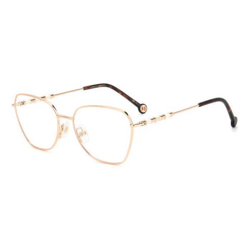 Brille  Carolina herrera Her 0105 col. ddb Damen Schmetterling Gold / kupfer