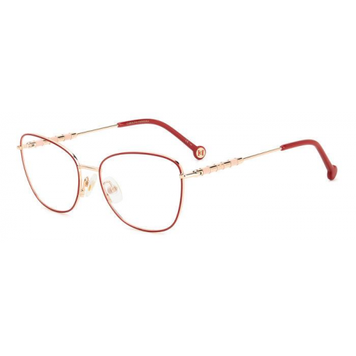 Brille  Carolina herrera Her 0104 col. y11 Damen Schmetterling Rotes gold