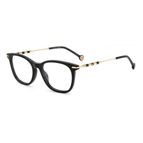 Brille  Carolina herrera Her 0103 col. 807 Damen Rechteckig Schwarz