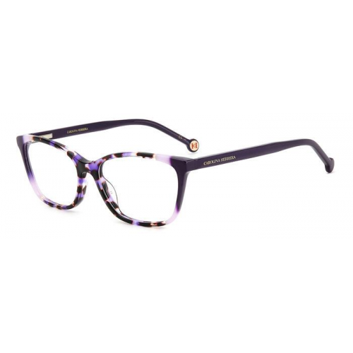 Brille  Carolina herrera Her 0124 col. ay0 Damen Rechteckig Lila havanna