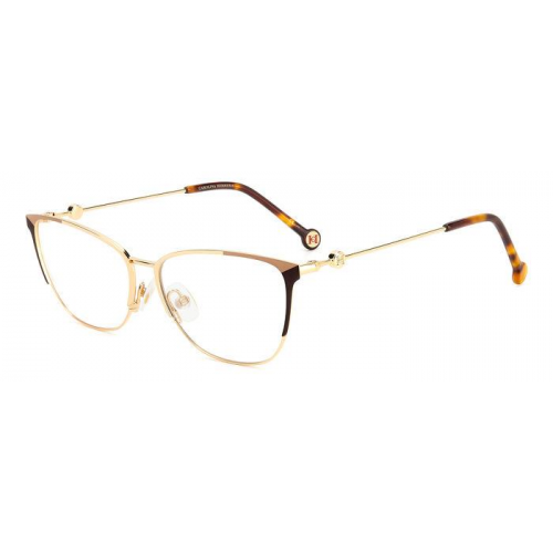 Brille  Carolina herrera Her 0116 col. 01q Damen Cat eye Gold-braun