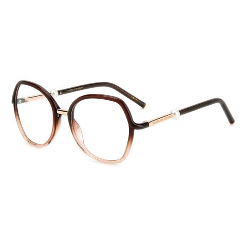 Brille  Carolina herrera Her 0080 col. 08m Damen Schmetterling Braun/nude