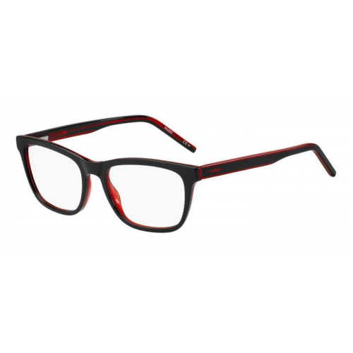 Brille  Hugo boss Hg 1250 col. oit Damen Rechteckig Schwarz rot